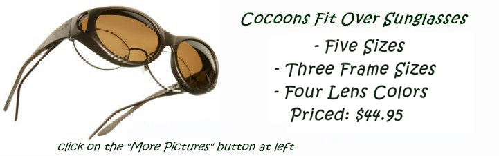Cocoons Fit Over Sunglasses